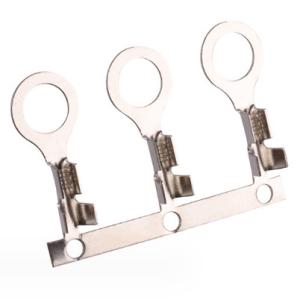 Copper And Brass Sheet Metal Stamping For Electrical Components At Wire Terminal