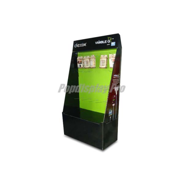 Quality Personalized Cardboard Hook Display , 25 Wire Hooks Retail Point Of Sale Displays for sale