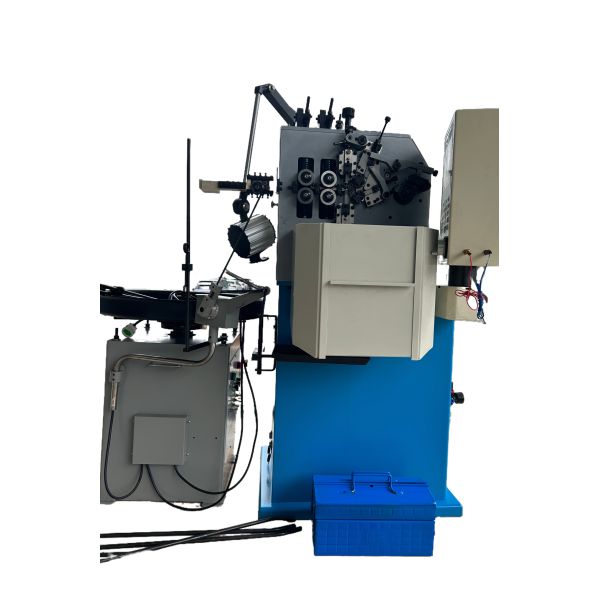 High Precision CNC Compression Spring Making Coiling Machine With Length Sorter