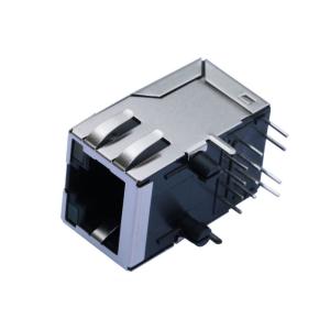 ARJM11C7-811-AB-EW4 / ARJM11C7-811-AB-ER4-T RJ45 Modular Jack With 5G Tab Up