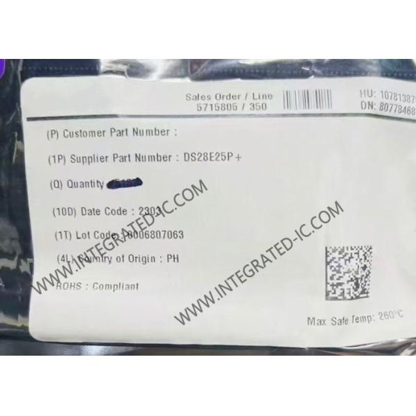 DS28E25P Memory IC Chip DeepCover Secure Authenticator With 1-Wire SHA-256 And