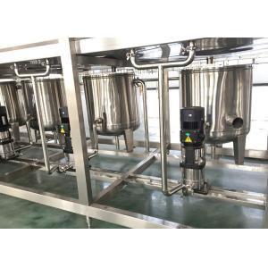 Motor Drive 19L Bottled Water Filling Line With PLC Control System