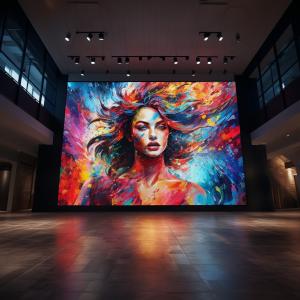 Immersive 1500nits Brightness Indoor Fixed LED Display With 8ms Response Time