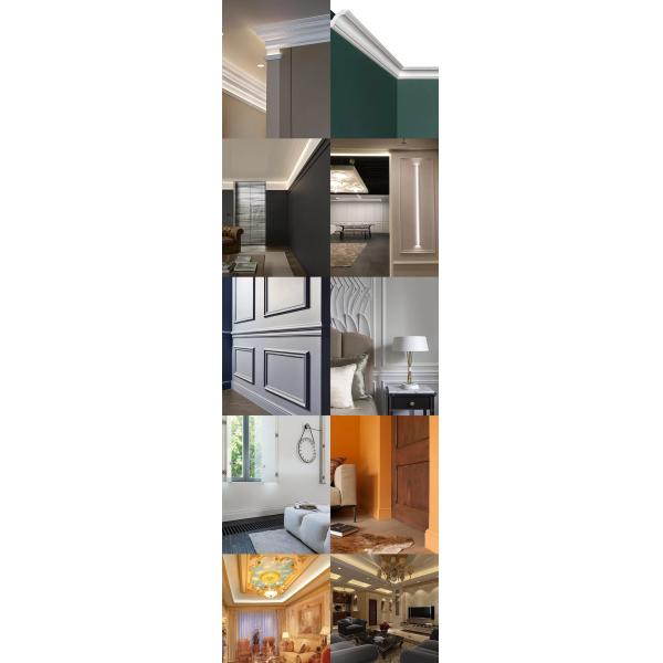 Pvc Trim And Foam Mouldings Building Decoration Material