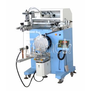 Semiauto Rotary Silk Screen Printing Bottle Labeller Photoelectricity Detection