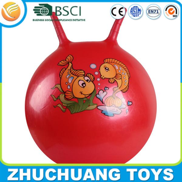 Quality cheap pvc inflatable jumping hopper skippy ball toy ball for kids for sale