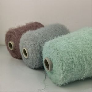 100% Purified Nylon Feather Yarn Knitting Yarn