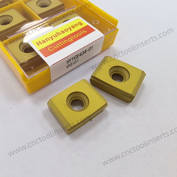 Quality CNC Milling Insert with PVD Uncoated HYYCE434-01 HY081, Exclusively For Aluminum Machining for sale