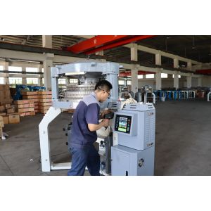 Single Side Jersey Circular Knitting Machine with Take Down System