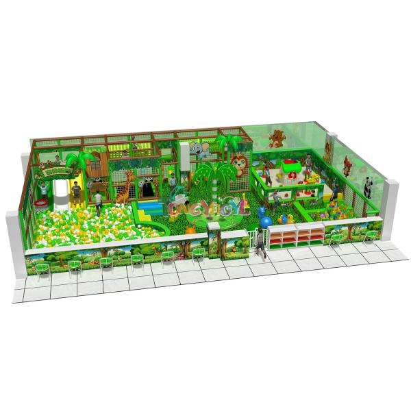 Quality Forest Themed Indoor Playground Safe And Durable Equipment For Kids' Physical And Cognitive Development for sale