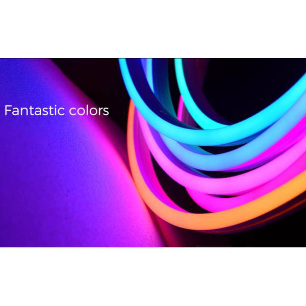 Full Color Led Neon Flex 24v 5m SMD5050 Neon Rope Light Led For Facade Lighting