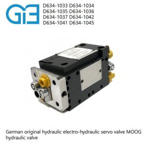German Original Moog Servo Valve with Horizontal Pump Shaft Position for LED
