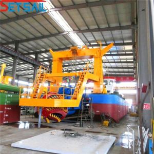 Customized Cutter Suction Dredger with Hydraulic Control Cutter Head Dredging