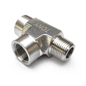 Ss304 Ss316 High Pressure 10000psi Threaded Pipe Tee