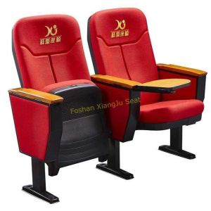 High Back PU Foam Foldable Auditorium Stadium Chairs With Plywood Back