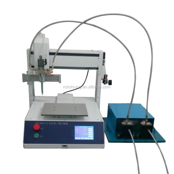 Desktop Polyurethane Resin Potting Machine Polyurethane Potting Machine for Dome Sticker Label Dispenser Dispens Glue