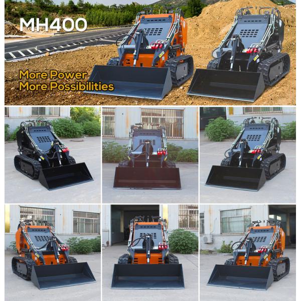 Crawler Loader CE EPA Engine Skid Steer Skidsteer Earth-moving Machinery Skid Steer Backhoe Loader for Sale