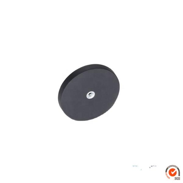 D25.4x21 Alnico Round Base Cup Pot Magnet with Hole Grade AlNiCo Magnet