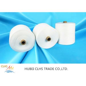 40s/2 Raw White 100% Spun Polyester Yarn Weaving Sewing
