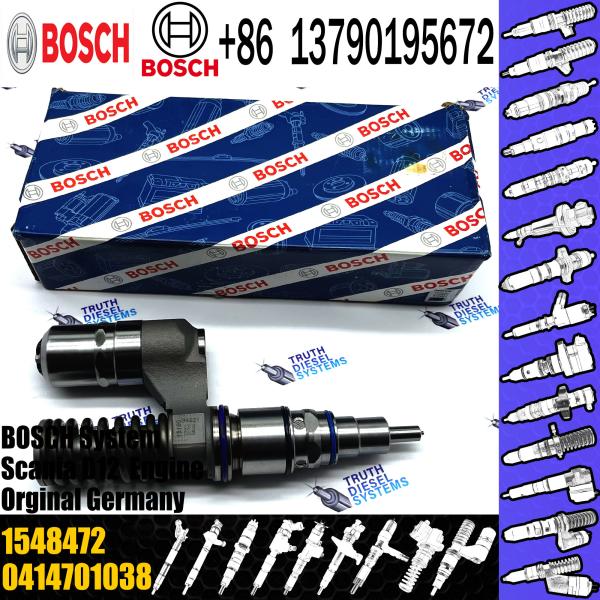 Fuel injector 0414701038 0414701039 0414701063 for SCANIA Injector R500 1548472 1766553 1539350