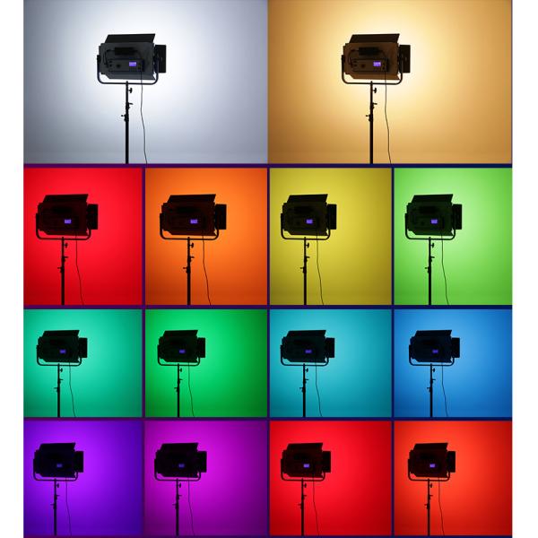 120w Rgbw Panel Light Mobile App And Dmx Control Cri Tlci Up To 95-98