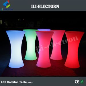 RGB Outdoor Plastic Illuminated Led Interactive Table Touch control