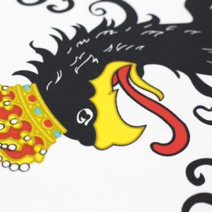 90x150cm Rectangle 100D Polyester Germany Prussia Flag