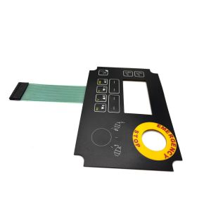 Electronic Reverse Printing Backlit Membrane Keyboard With High Performance