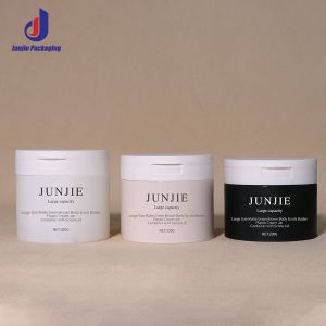 PP Refillable Cosmetic Container Luxury Cream Jar With Lid
