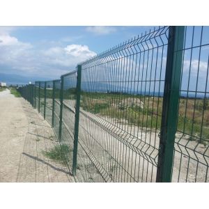 PVC Coated Wire Mesh Fence Panels, 1230mm ,1530mm , 1830mm, 2030mm,2230mm with