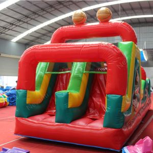 Customized Size Inflatable Bouncer Hamburg Castle Perfect for Obstacle Courses