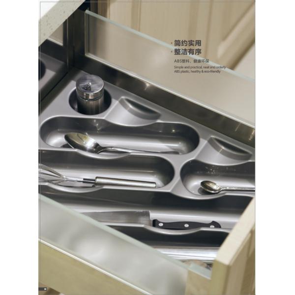 ABS PP Classic Kitchen Cutlery Drawer Organizer Eco Friendly