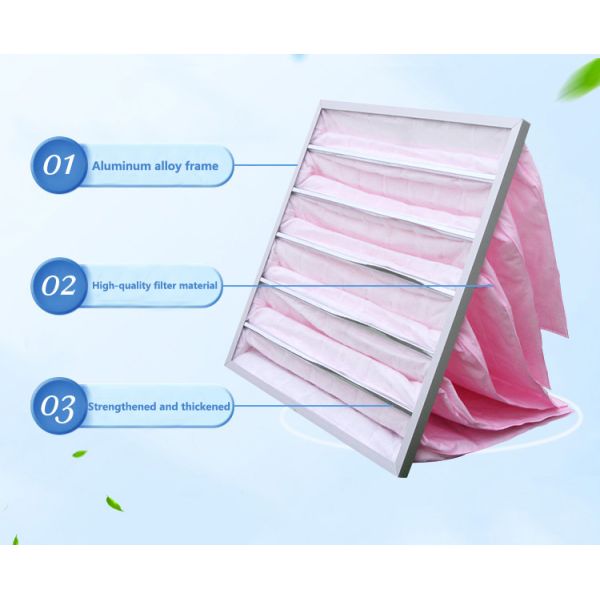 Excellent Performance Bag Filter for Cleanroom Grade F7