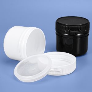 Collar Material HDPE 200ml Plastic Food Grade Storage Boxes Customized Printing
