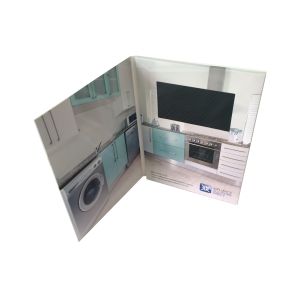 Newest 4.3 inch digital booklet LCD video brochure card,TFT Screen A5 size