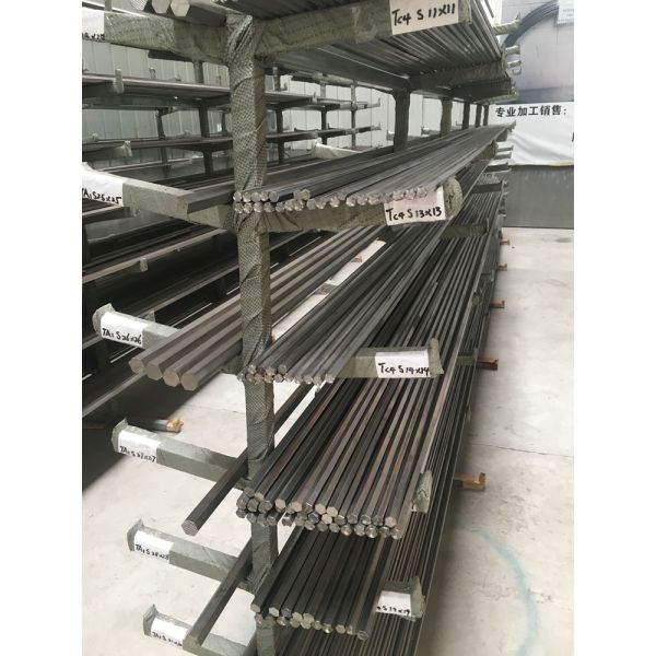 Hot Forging Bright Titanium Hexagon Bar Grade 2 / 5 ASTM B348