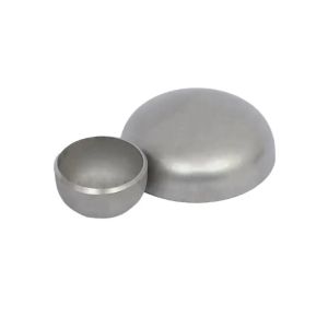 CAP PIPE FITTING SAND POLISHING 15 INCH COPPER PIPE THREADED CAP SCH10 HEAD END