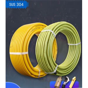 DN13 Flexible Natural Gas Fire Retardant Hose Citizen Safety Using with Tools
