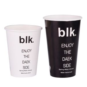 Wholesale Biodegradable Compostable Cold Paper Cups PE Coated With Single Wall from china suppliers