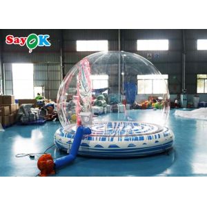 Giant Inflatable Snow Ball Party Bubble Dome Blow Up Christmas Snow Globe For
