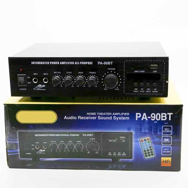China PA-90BT 120W Professional Audio BT Wireless Amplifier High-Power Home Ceiling Speaker Public Broadcast Constant Voltage Metal on sale China PA-90BT 120W Professional Audio BT Wireless Amplifier High-Power Home Ceiling Speaker Public Broadcast Constant Voltage Metal on sale