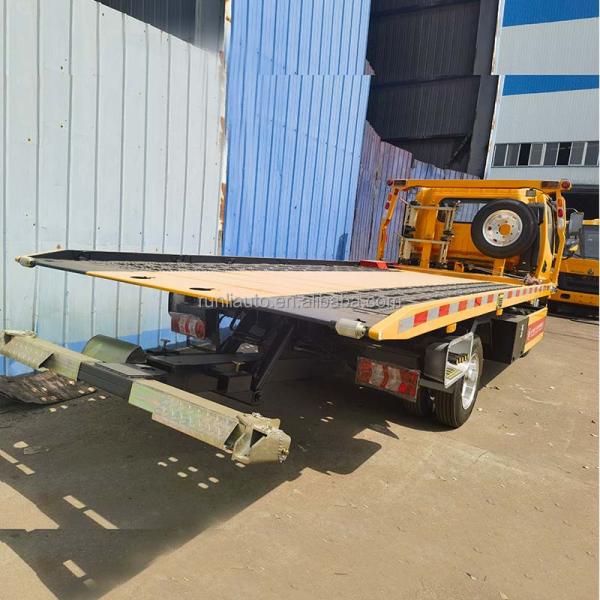 Factory Good Quality Small Mini JAC Recovery Truck Flatbed Platform Towing Wrecker Truck Customized Light Duty Tow Wrecker Truck
