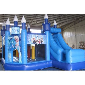 Frozen Bouncy Castle Combo Commercial Bounce House Inflatable Jumping Bouncer