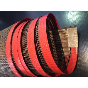 High Breathability Mesh Conveyor Belt Large Hole Size Acid Resistance