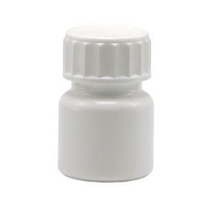 Customized Logo 30ml PE White Pill Medicine Bottle with Screw Cap High