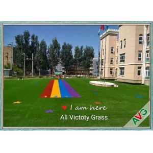 No Weather Limited Landscaping Artificial Grass Environmentally Friendly