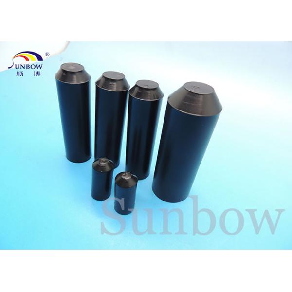 Polyolefin Adhesive lined Heat Shrink End Caps Cable Accessories