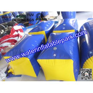 Custom Inflatable Paintball Field / Waterproof PVC Tarpaulin Paintaball Bunker