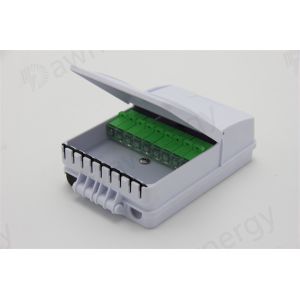 9 Core Fiber Optic Distribution Box With 1X8 Or 1X9 Mini Type PLC Splitter
