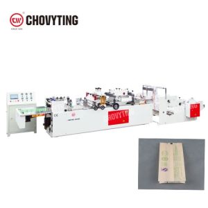 Food Packaging Laminating Pouch Making Machine , 120pcs/min Side Gusset Bag